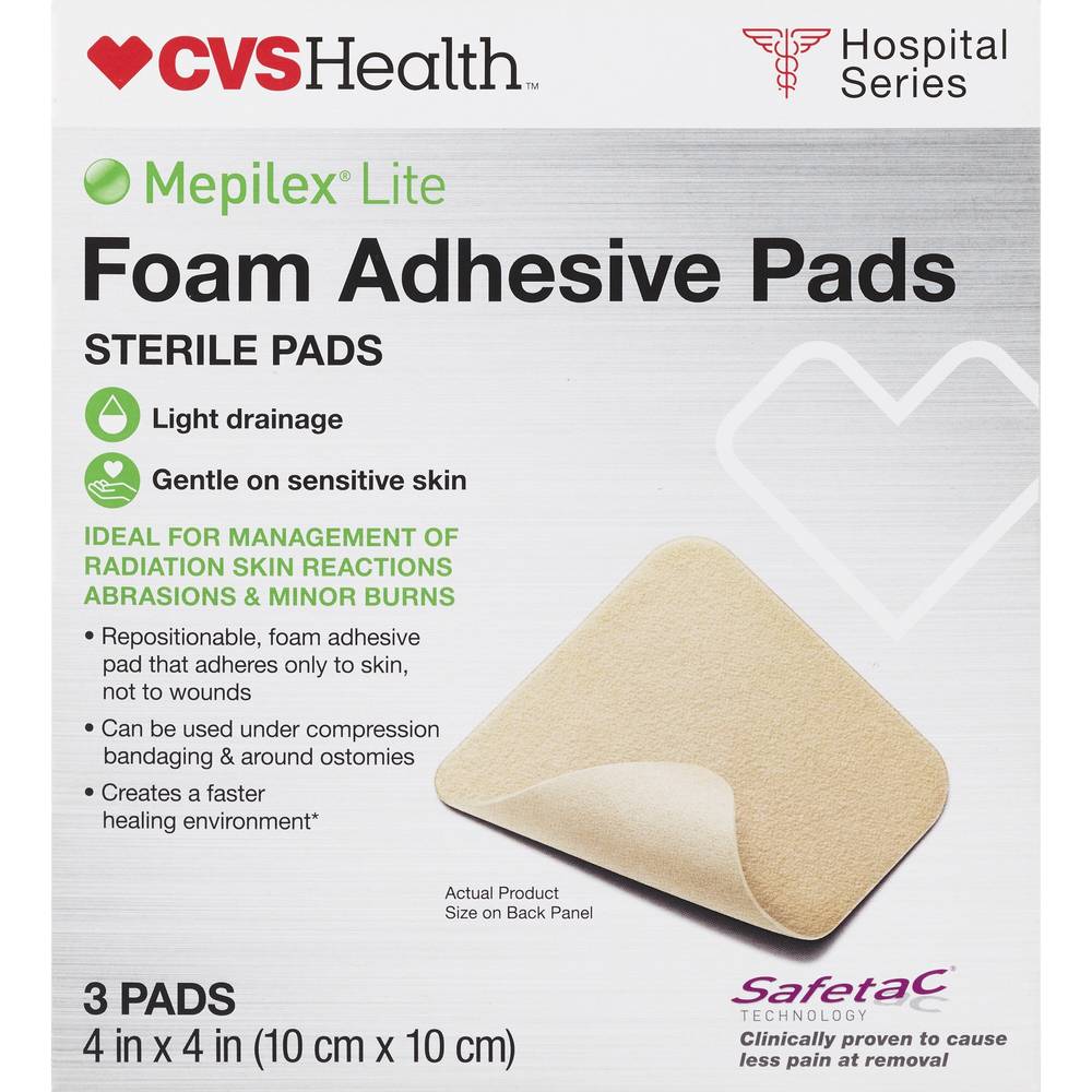 CVS Health Sterile Foam Adhesive Pads, 3CT