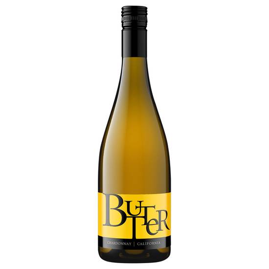 Butter Chardonnay California White Wine 2016 (750 ml)