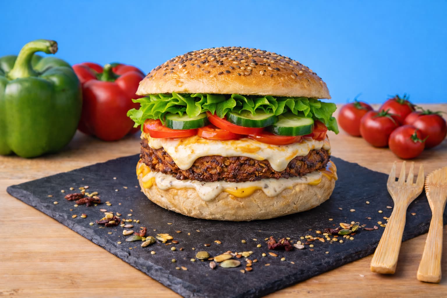 🌱🍔 Pivoine burger