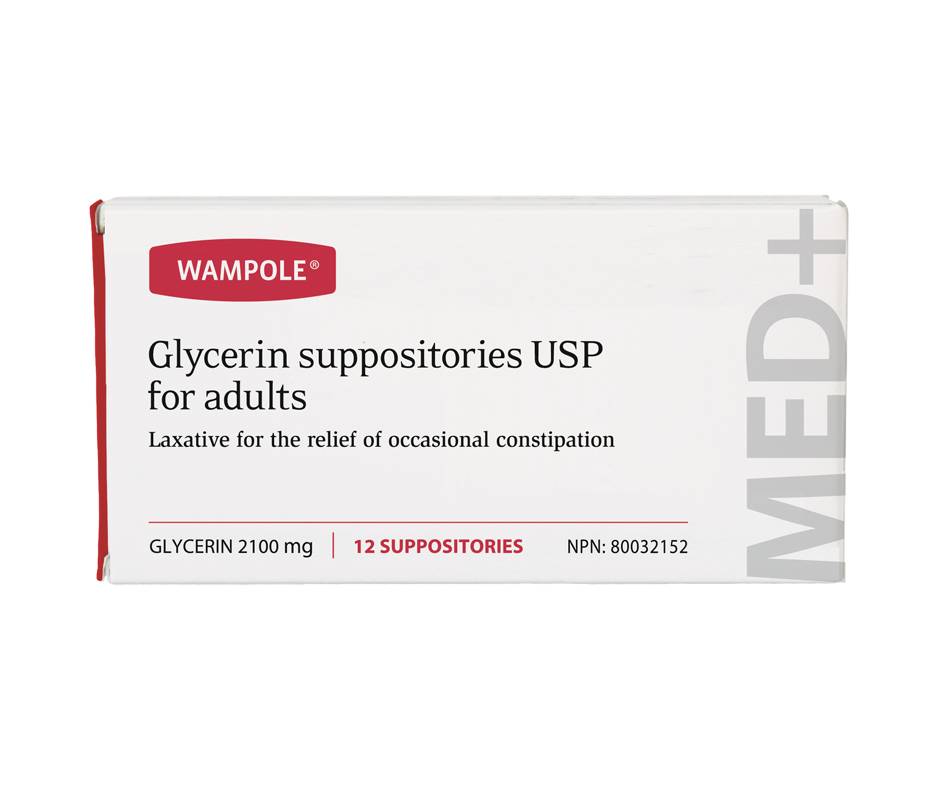 Personnelle glycerin suppositories - glycerin suppositories (12 units)