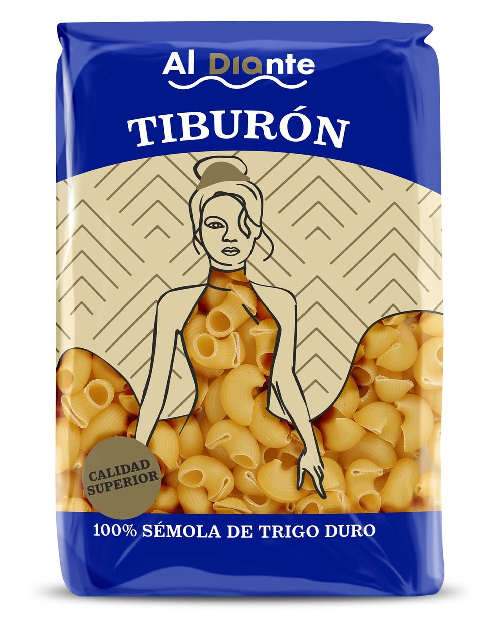 Pasta De Tiburones Al Diante Dia Bolsa 500 G