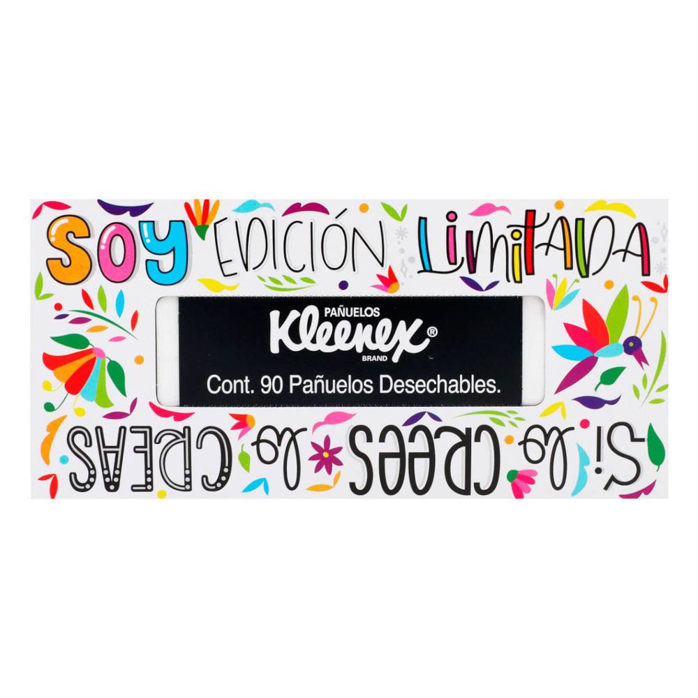Kleenex · Pañuelos desechables con diseño navideño (90 un)