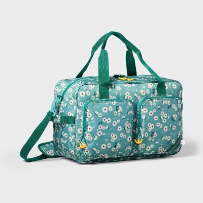 Cat & Jack Kid's Weekender Duffel Bag Daisy