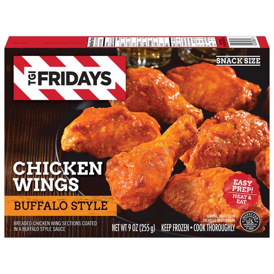 Tgi Fridays Frozen Appetizers Buffalo Style Chicken Wings