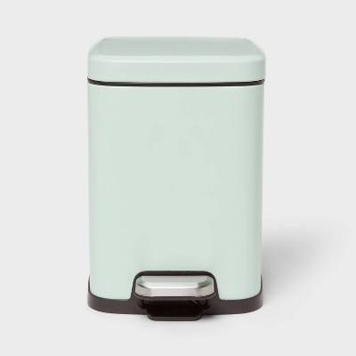 Brightroom Trash Can Stainless Steel Daydream, Green