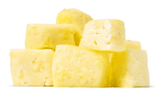 Fresh Cut Pineapple Cubes