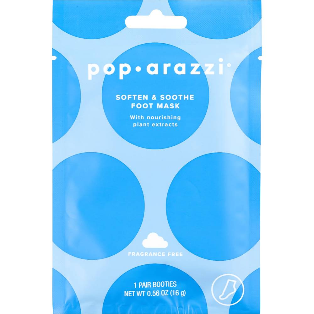 Pop-arazzi Soften & Soothe Foot Mask