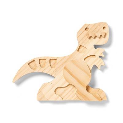 Mondo Llama Freestanding Wood Dinosaur, 6 In