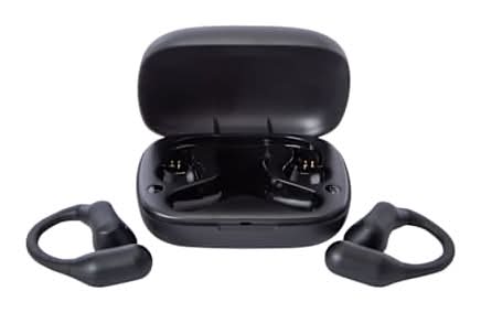 Bass Jaxx™ Open Ear True Wireless Earhooks Black