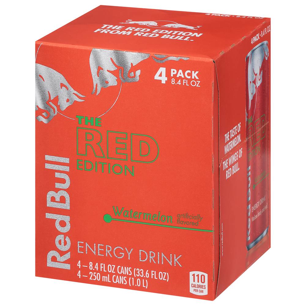 Red Bull The Red Edition Energy Drink (4 x 8.4 fl oz)