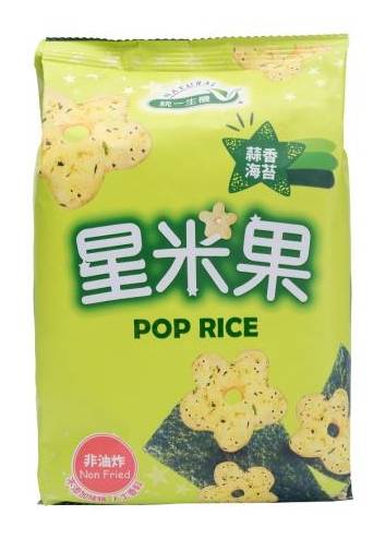 統一生機 星米果-蒜香海苔 50g #166911