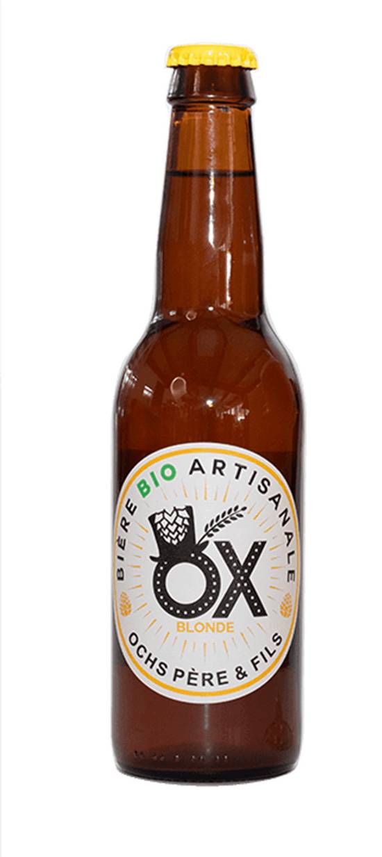 Ox - Bière blonde bio (330 ml)