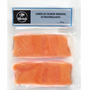 Lomo de Salmón Carrefour El Mercado 2x125 g