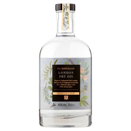 Co-Op Irresistible London Dry Gin 70cl