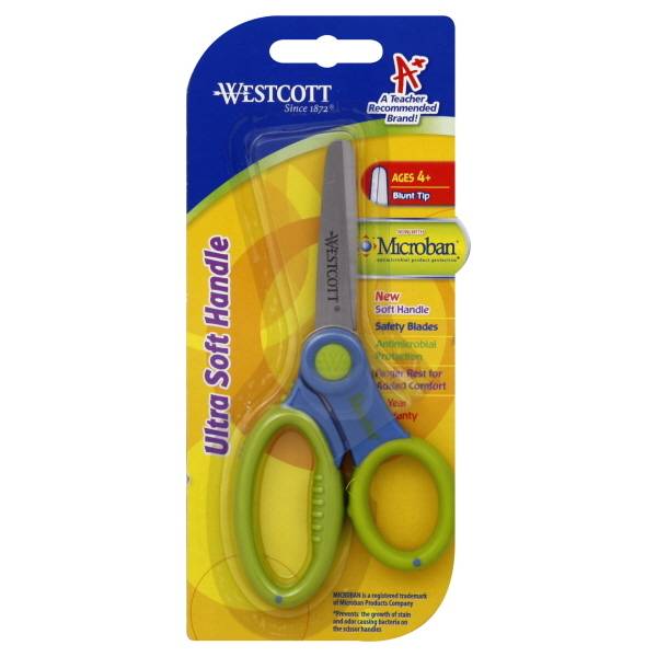 Westcott Ultra Soft Handle Blunt Tip Scissors