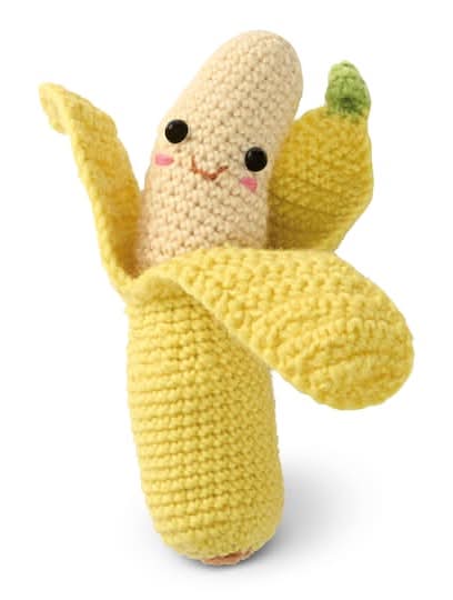 Loops & Threads Intermediate Banana Amigurumi Crochet Kit
