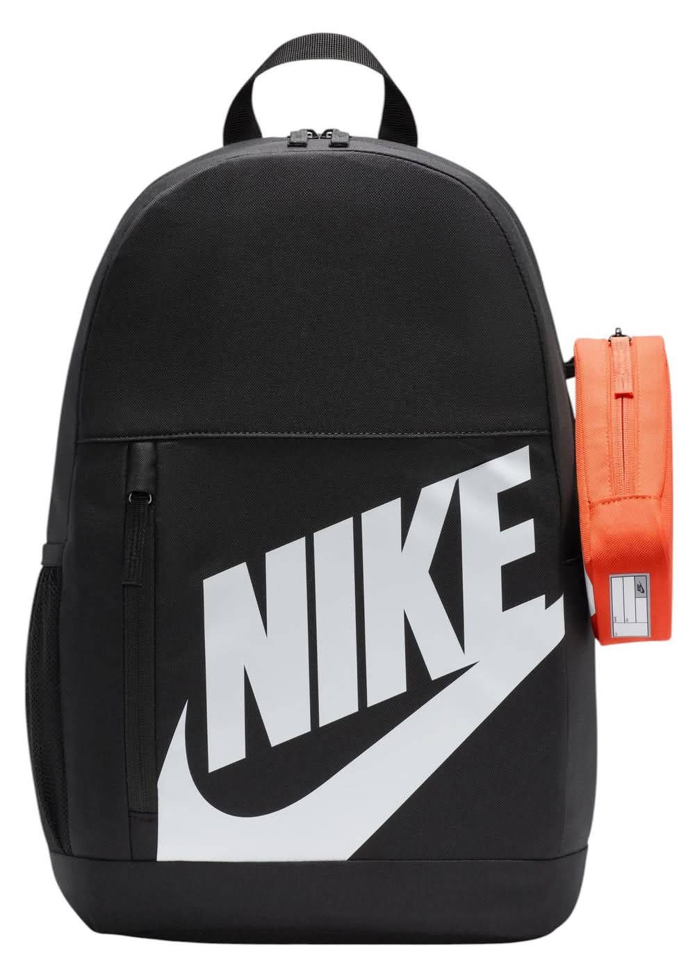 Nike Youth Elemental Backpack (20L) (Black/Orange/White)