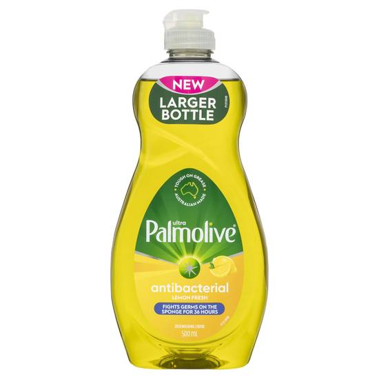 Palmolive Ultra Eco Lemon Fresh Antibacterial Dishwash Liquid 500mL