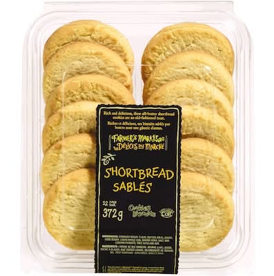 Farmers Market Shortbread Cookies (372 g, 12 ct)