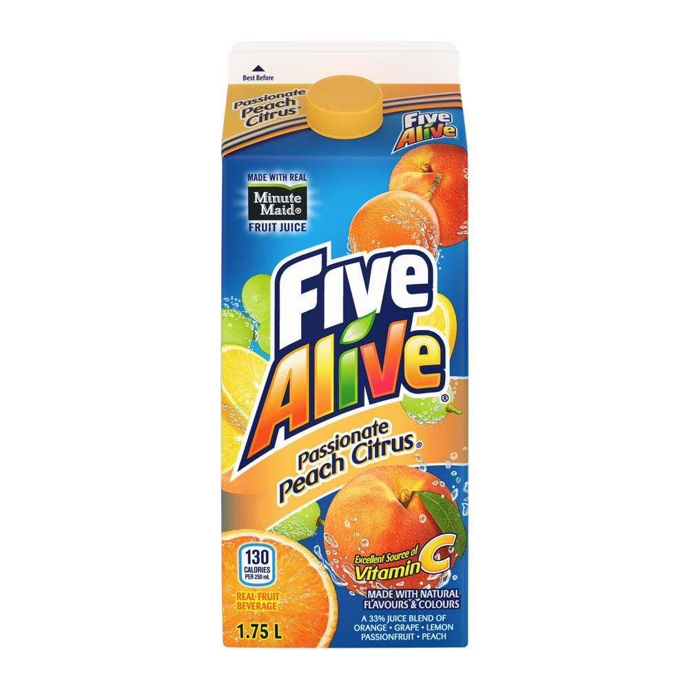 Five Alive Passionate Peach Citrus Juice (1.75 L)