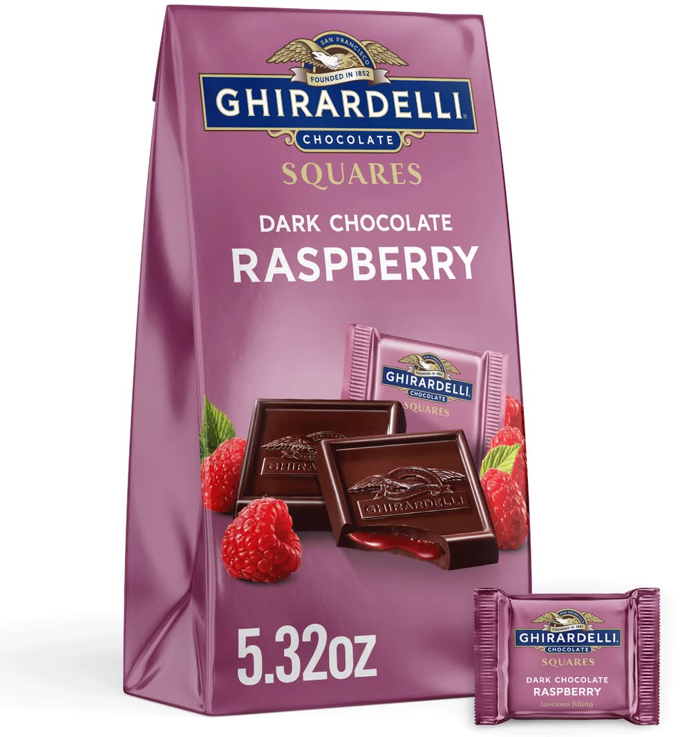 Ghirardelli Dark Chocolate, Raspberry (5.32 oz)