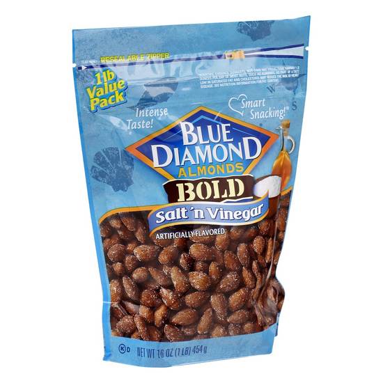 Blue Diamond Bold Salt 'N Vinegar Almonds (16 oz)