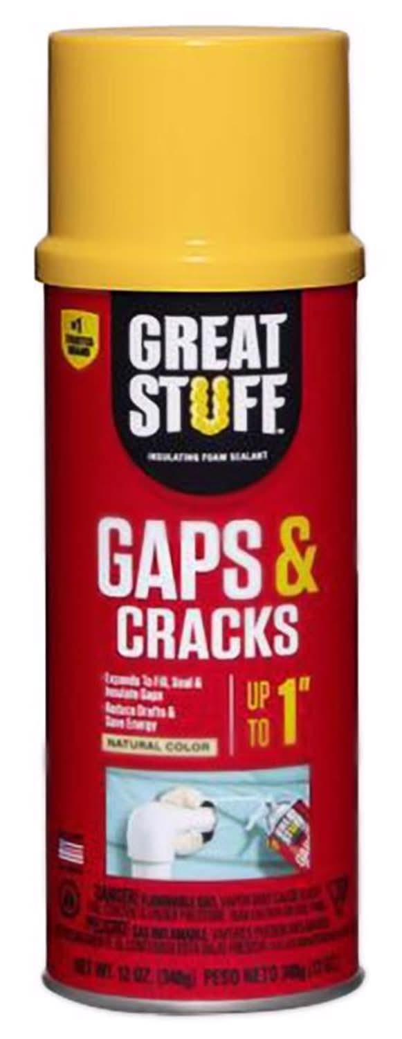 Great Stuff Gaps & Cracks Ivory Polyurethane Insulating Foam Sealant 12 Oz
