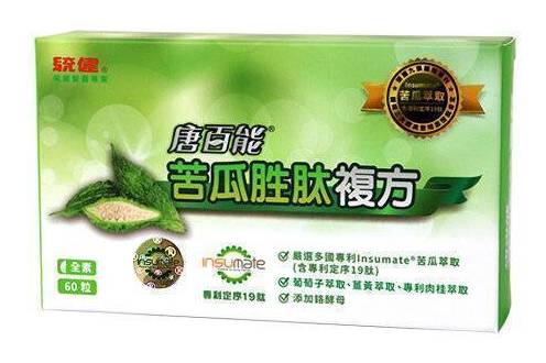 統健-唐百能苦瓜萃取(含胜肽)複方(60粒/盒)