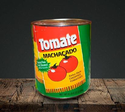 Tomate Machado - Peeled & Chopped Tomatoes - #10 (Case of 6)