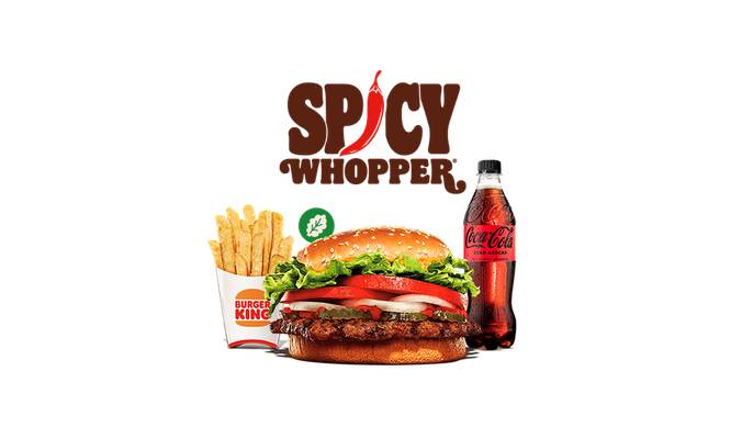 Menu Spicy Whopper® Vegetal