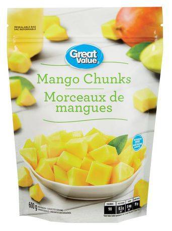 Great Value Frozen Mango Chunks (600 g)