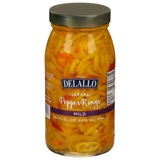 Delallo Banana Mild Pepper Rings