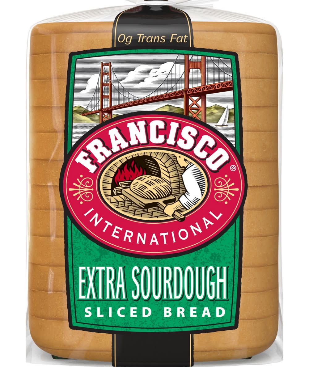 Francisco International Extra Sourdough Sliced Bread (24 oz)