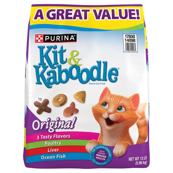 Purina Kit & Kaboodle Original Cat Food (poultry-liver-ocean fish)