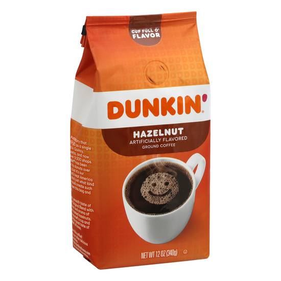 Dunkin' Hazelnut Ground Coffee (12 oz)