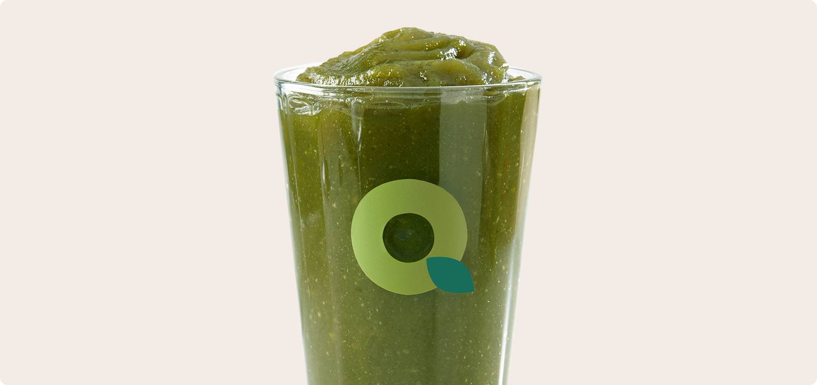 Tropical Green Machine Smoothie 16 oz