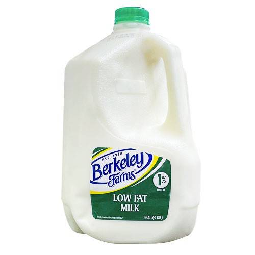 Berkeley Farms Low Fat Milk (1 gal)