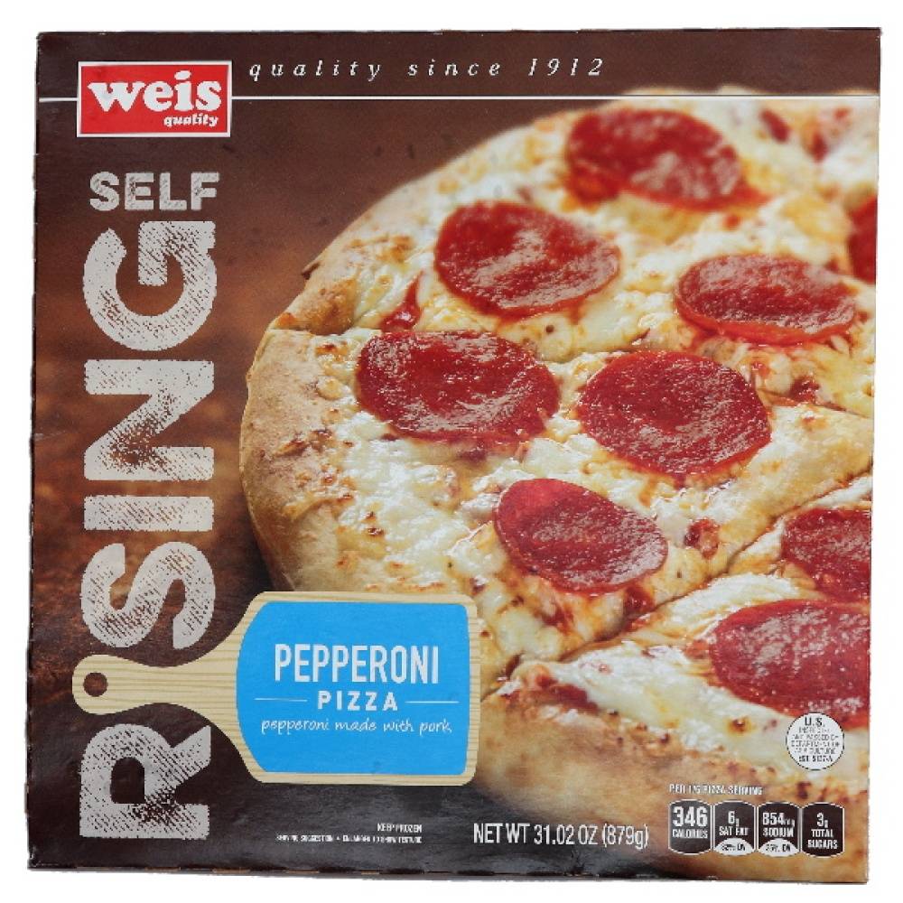 Weis Quality Self Rising Pizza, Pepperoni (31.02 oz)