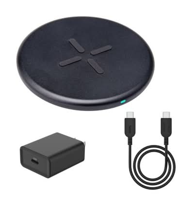 onn. 10W Wireless Fast Charging Pad For Smartphones and Other Qi-Enabled Devices