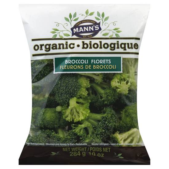 Mann's Organic Broccoli Florets