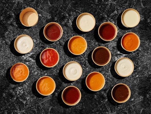 Sauce dip pots