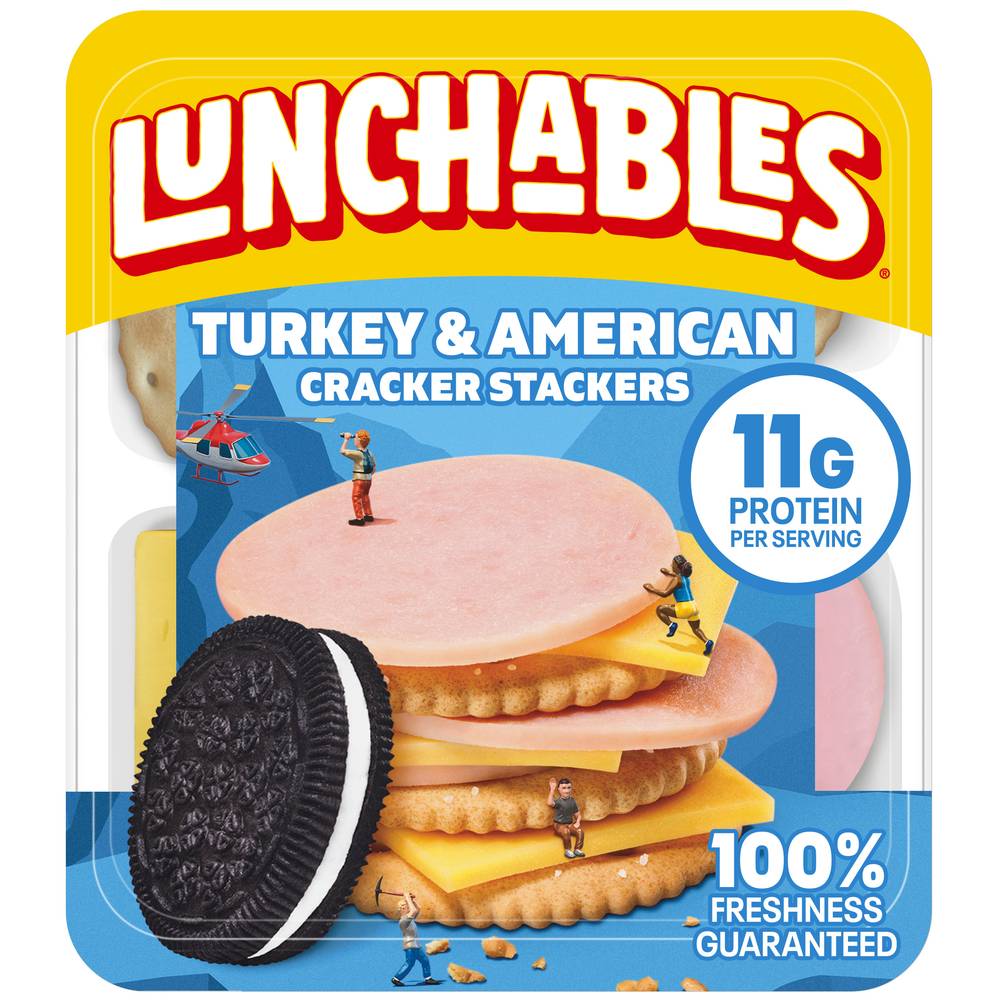 Lunchables Turkey & American Cracker Stackers