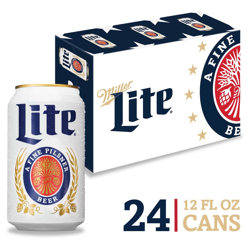 Miller Lite A Fine Beer (24 x 12 oz)