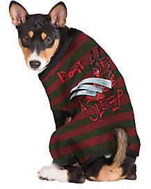 Freddy Krueger Pet Pajamas - Nightmare on Elm Street (Large)