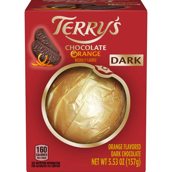 Order Terry's Dark Chocolate Orange Chocolate Balls - 5.53 oz food online from Rite Aid store, Costa Mesa on bringmethat.com