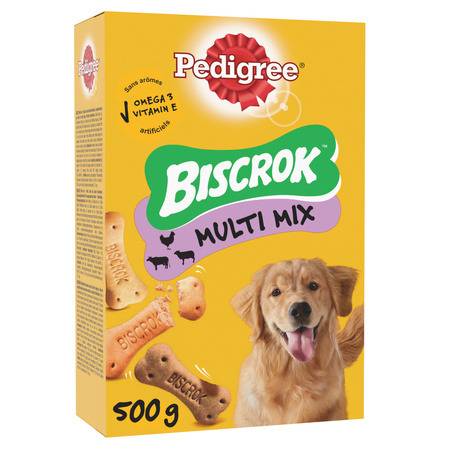 Récompense pour chien grand & moyen biscuit   Biscrok Original  PEDIGREE - le paquet de 500 g