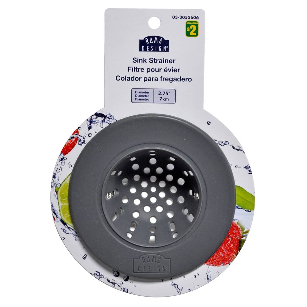 Rama Design Removable Silicone Sink Strainer