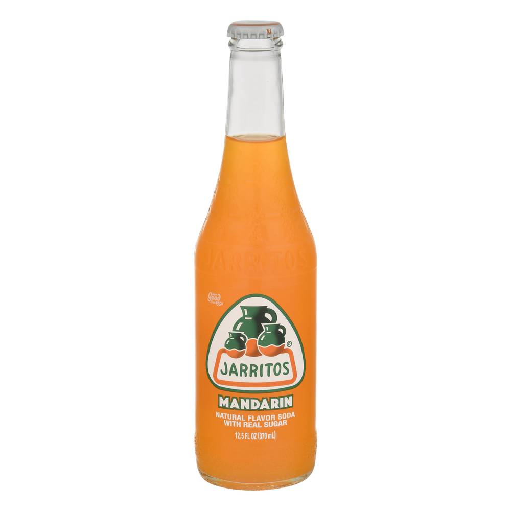 Jarritos Natural Flavor Soda, Mandarin (12.5 fl oz)