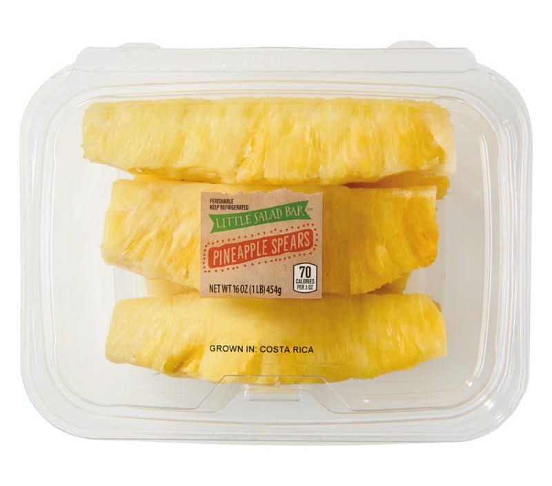 Little Salad Bar Pineapple Spears (1 lbs)