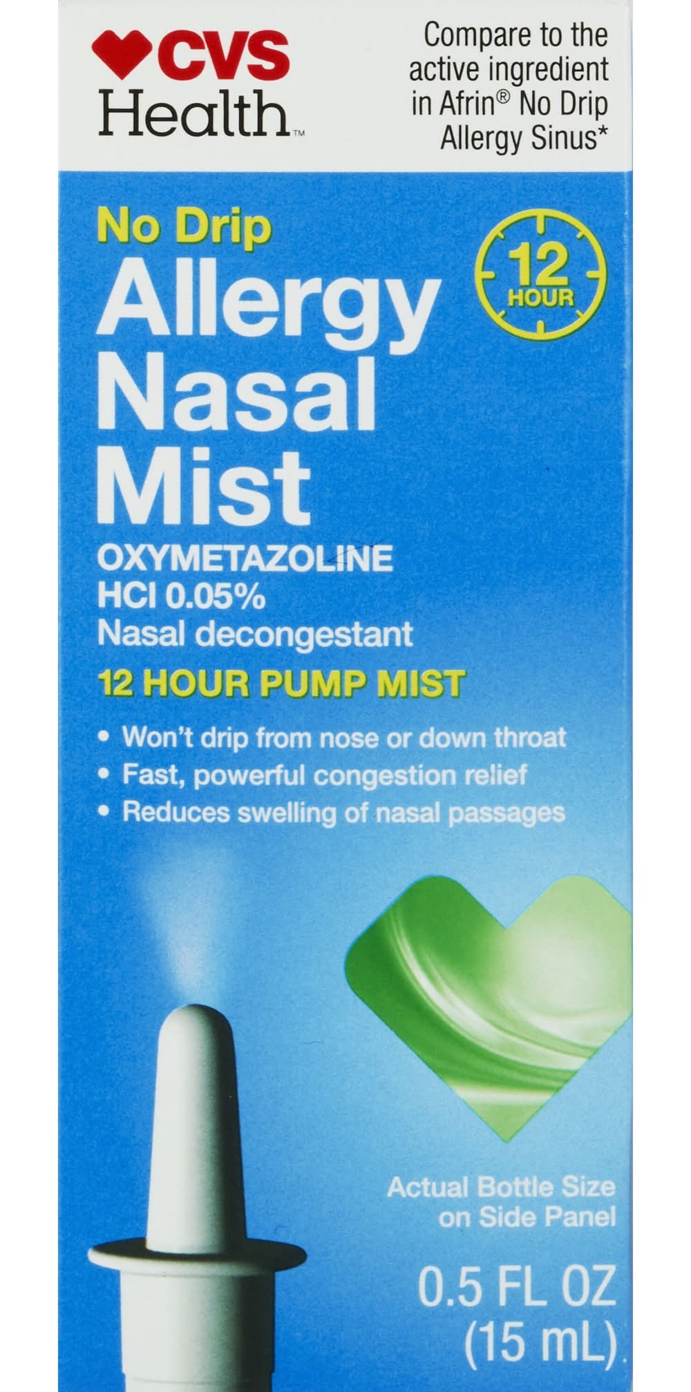 CVS Health No Drip Allergy Nasal Mist (0.5 fl oz)